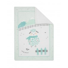 Kikka Boo Меко бебешко одеяло с шерпа 110/140 см Sleepy Sheep