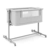 KinderKraft Co-sleeper crib 3in1 Nestee Grow 2, Light grey