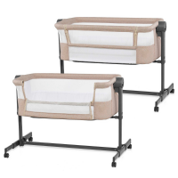 KinderKraft Бебешка кошара Nestee Up 2, Бежова