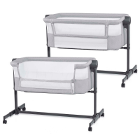 KinderKraft Бебешка кошара Nestee Up 2, Сива KinderKraft Бебешка кошара Nestee Up 2, Сива