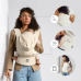 KinderKraft Ergonomic baby carrier for children ELARA, Beige