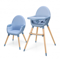 KinderKraft Столче за хранене Fini 2, 2 в 1, Nordic Breeze