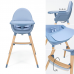 KinderKraft Fini 2 Baby High Chair 2 in 1, Nordic Breeze