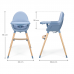 KinderKraft Fini 2 Baby High Chair 2 in 1, Nordic Breeze