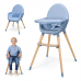 KinderKraft Fini 2 Baby High Chair 2 in 1, Nordic Breeze