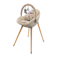 Kinderkraft Feeding Chair FINI UP 2 in 1 Beige