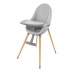 Kinderkraft Feeding Chair FINI UP 2 in 1 Grey