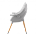 Kinderkraft Feeding Chair FINI UP 2 in 1 Grey