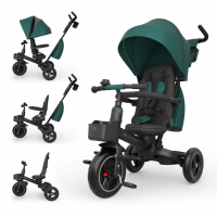 KinderKraft Children’s tricycle Spinstep 2 Plus, Green KinderKraft Children’s tricycle Spinstep 2 Plus, Green