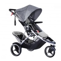 Phil&Teds Baby Stroller Dash V5 Grey