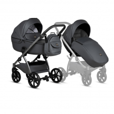 Tutis Baby Stroller 2 in 1 Uno 5+ Leather, Licorice Tutis Baby Stroller 2 in 1 Uno 5+ Leather, Licorice