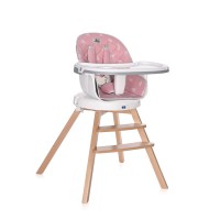 Lorelli Rotatable High chair 3 in 1 Napoli, pink bears