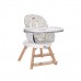 Lorelli Rotatable High chair 3 in 1 Napoli, grey