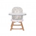 Lorelli Rotatable High chair 3 in 1 Napoli, grey