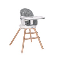 Lorelli Rotatable High chair 3 in 1 Napoli, grey candy