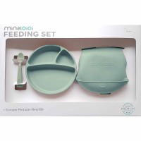Minikoioi Baby Feeding Set Green