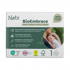 Naty Еко пелени BioEmbrace 2-5 кг, 25 броя