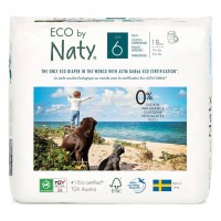 Naty Pants Еко пелени - гащи Nature Babycare 16+ kg, 18 броя Naty Pants Еко пелени - гащи Nature Babycare 16+ kg, 18 броя
