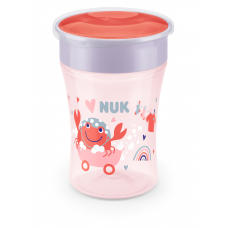 Nuk чаша Evolution Magic Cup 230мл 8+, Розова Nuk чаша Evolution Magic Cup 230мл 8+, Розова