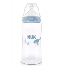 NUK First Choice Baby Bottle with silicone teat 3m+ М Whale NUK First Choice Baby Bottle with silicone teat 3m+ М Whale