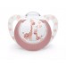 NUK First Choice Silicone baby soother 0-6 m 2 pcs, Penguin - Giraffe