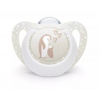 NUK First Choice Silicone baby soother 0-6 m, Penguin NUK First Choice Silicone baby soother 0-6 m, Penguin