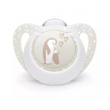 NUK First Choice Silicone baby soother 0-6 m, Penguin