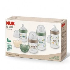 Nuk for NATURE Temperature Control Комплект Шишета Perfect start, 6 части Nuk for NATURE Temperature Control Комплект Шишета Perfect start, 6 части