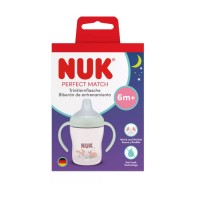 Nuk Perfect Match Learner Bottle 150ml, Glow in the Dark Bunny Nuk Perfect Match Learner Bottle 150ml, Glow in the Dark Bunny