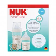 Nuk Perfect Match Baby Bottles Set 3 pcs. Rainbow Nuk Perfect Match Baby Bottles Set 3 pcs. Rainbow