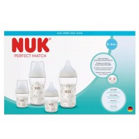 Nuk Perfect Match Baby Glass Bottles Set 5 pcs.
