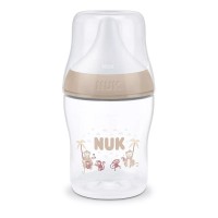 Nuk Perfect Match Шише РР 150мл със силиконов биберон за хранене S, 0м+ Маймуна