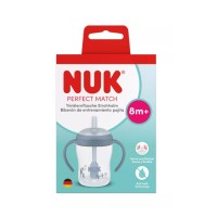 Nuk Perfect Match Шише със сламка 150 мл 8+м. Пингвин