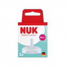 Nuk Perfect Match Силиконова сламка 8+м. 2 броя