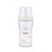 Nuk Perfect Match Стъклено шише 230мл със силиконов биберон M, 3м+ Дъга