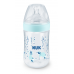 Nuk Шише за хранене Nature Sense РР 260мл. силиконов биберон M