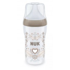 Nuk Perfect Match Шише РР 260мл със силиконов биберон за хранене M, 3м+ Сърце Nuk Perfect Match Шише РР 260мл със силиконов биберон за хранене M, 3м+ Сърце