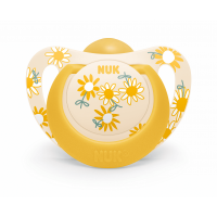 Nuk Stars Latex Soother 18-36m with box Flowers Nuk Stars Latex Soother 18-36m with box Flowers