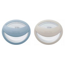 Nuk Silicone Pacifiers Mommy Feel 0-9 m Blue-Grey