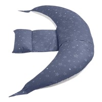 Nuvita DreamWizard Pregnancy and Breastfeeding Pillow Blue Stars