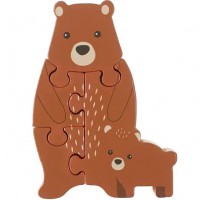 Orange Tree Toys Woodland Bear Puzzle