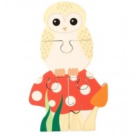 Orange Tree Toys Woodland Owl Puzzle
