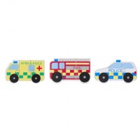 Orange Tree Toys Комплект дървени пъзели Emergency Services Orange Tree Toys Комплект дървени пъзели Emergency Services
