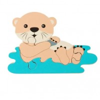 Orange Tree Toys Дървен Пъзел Горска Видра