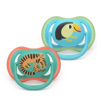 Philips Avent Ultra Air pacifier 6-18m Blue Toucan