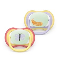 Philips Avent Pacifier ultra air Nighttime 0-6m Butterfly and Caterpillar Philips Avent Pacifier ultra air Nighttime 0-6m Butterfly and Caterpillar