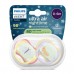 Philips Avent Pacifier ultra air Nighttime 0-6m Butterfly and Caterpillar