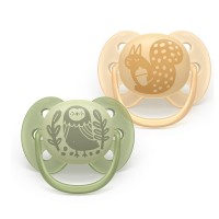 Philips Avent Ultra soft pacifiers 6-18m Forest friends