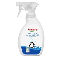 Friendly Organic Почистващ препарат за детски колички и столчета за кола 250ml Friendly Organic Почистващ препарат за детски колички и столчета за кола 250ml