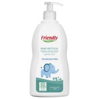Friendly Organic Препарат за ръчно измиване на бебешки шишета и съдове 300 ml